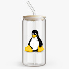 Банка с бамбуковой крышкой