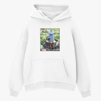 Толстовка худи оверсайз