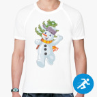 Мужская спортивная футболка