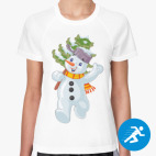 Женская спортивная футболка