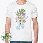 Мужская футболка органик