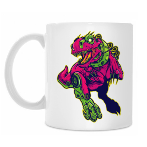 Кружка с принтом Тиранозавр Рекс