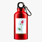 Металлическая бутылка 400 мл UV-DTF