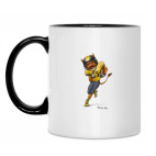 Кружка двухцветная