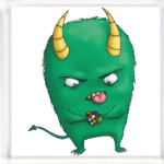 Монстер и кубик Рубика