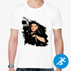 Мужская спортивная футболка