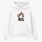 Толстовка худи оверсайз