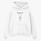 Толстовка худи оверсайз