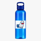 Прозрачная спортивная бутылка