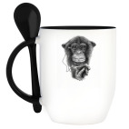 Кружка с ложкой