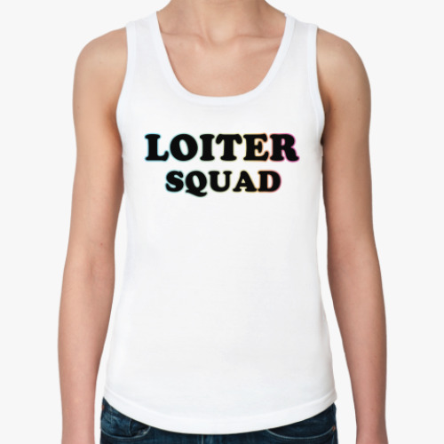 Женская майка с принтом Loiter Squad