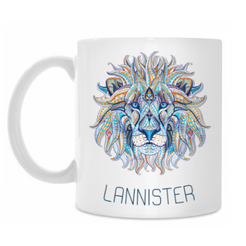 Кружка с принтом House Lannister art