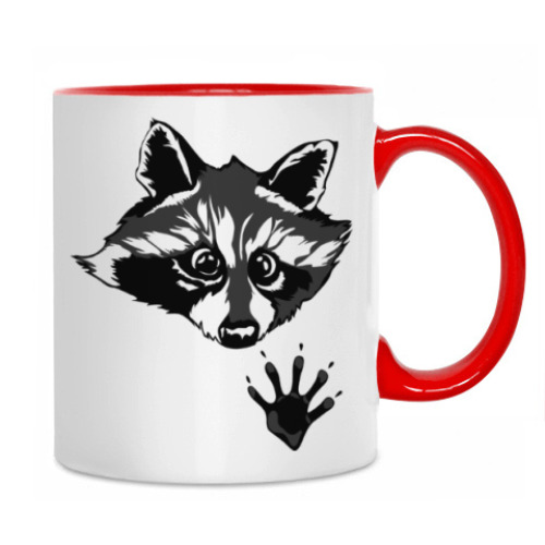 Кружка енот