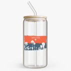 Банка с бамбуковой крышкой