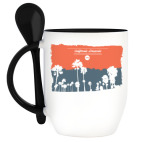 Кружка с ложкой