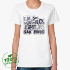 Женская футболка органик