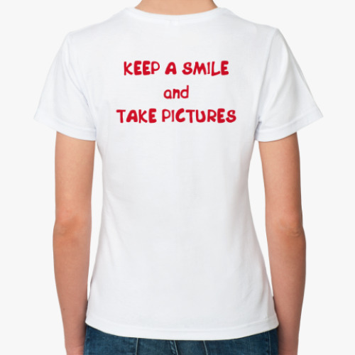 Классическая футболка Акварельный Полароид