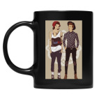 Кружка цветная UV-DTF