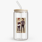 Банка с бамбуковой крышкой