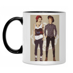 Кружка двухцветная