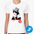 Женская спортивная футболка