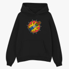 Толстовка худи оверсайз