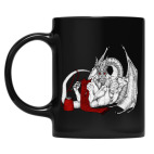 Кружка цветная UV-DTF