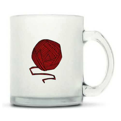 Кружка матовая с принтом И дракону нужен шарф