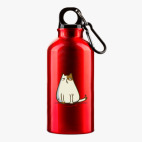 Металлическая бутылка 400 мл UV-DTF