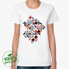 Женская футболка органик