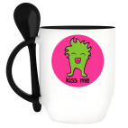 Кружка с ложкой