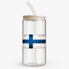 Банка с бамбуковой крышкой