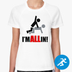 Женская спортивная футболка