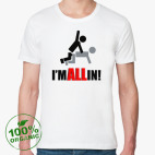 Мужская футболка органик