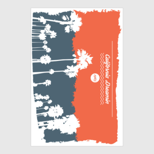 Постер Город в Калифрнии (USA)