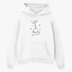 Толстовка худи оверсайз