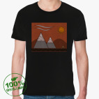 Мужская футболка органик