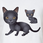 Кошка и котёнок