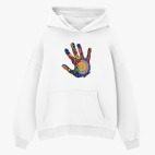 Толстовка худи оверсайз