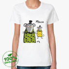 Женская футболка органик