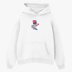 Толстовка худи оверсайз