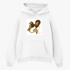 Толстовка худи оверсайз