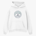 Толстовка худи оверсайз