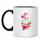 Кружка двухцветная