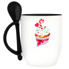 Кружка с ложкой