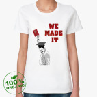 Женская футболка органик