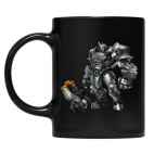 Кружка цветная UV-DTF