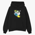 Толстовка худи оверсайз