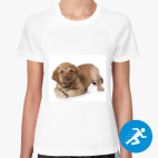 Женская спортивная футболка