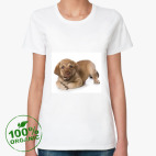 Женская футболка органик